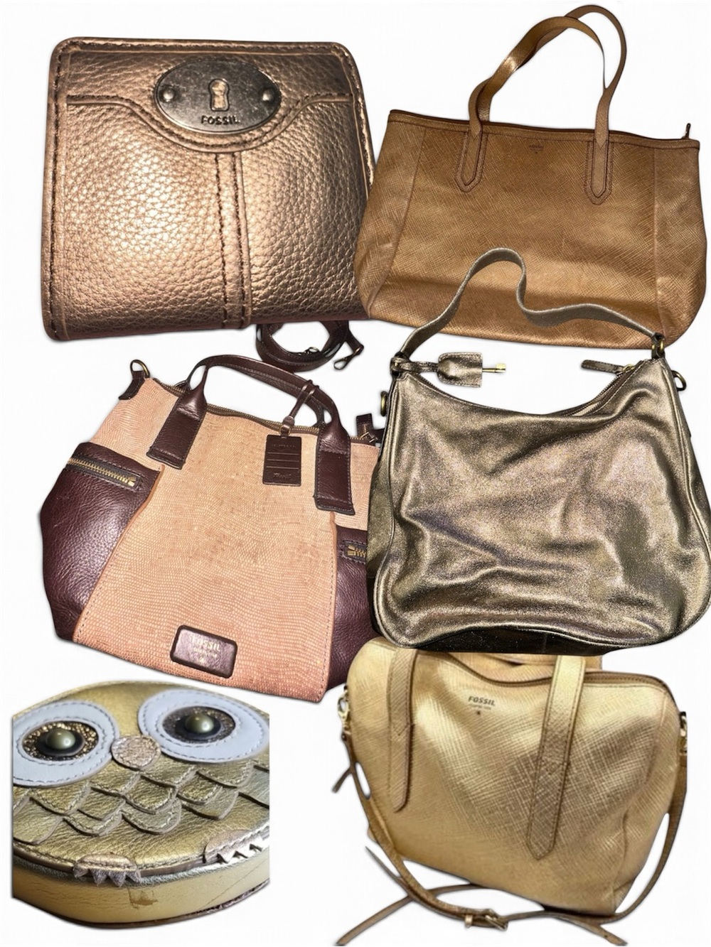 Fossil Metallic Bundle Deal 6 piece